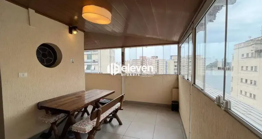 Cobertura dos Sonhos com Vista Mar: 2 suítes com área gourmet e a um passo da praia!