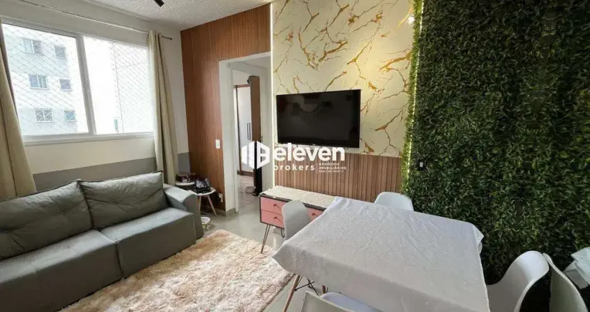 Apartamento de 2 dormitórios , mobiliado com 1 Vaga em Santos