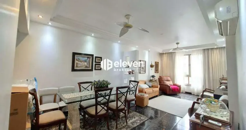 Apartamento à venda na Pompéia em Santos com 130m², 3 Quartos (1 Suíte), Vaga Fechada e Próximo à Praia