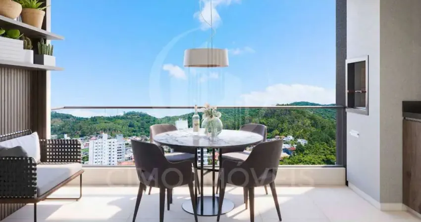 Apartamento no bairro fazenda em itajaí com 2 suítes e 81.55m²