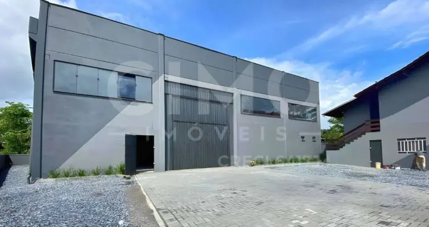 Galpão com casa comercial à venda no bairro passo manso em blumenau - 565m²