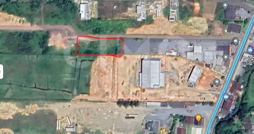 Amplo terreno de 1.495m² a 1,5km da br470 no bairro belchior em gaspar