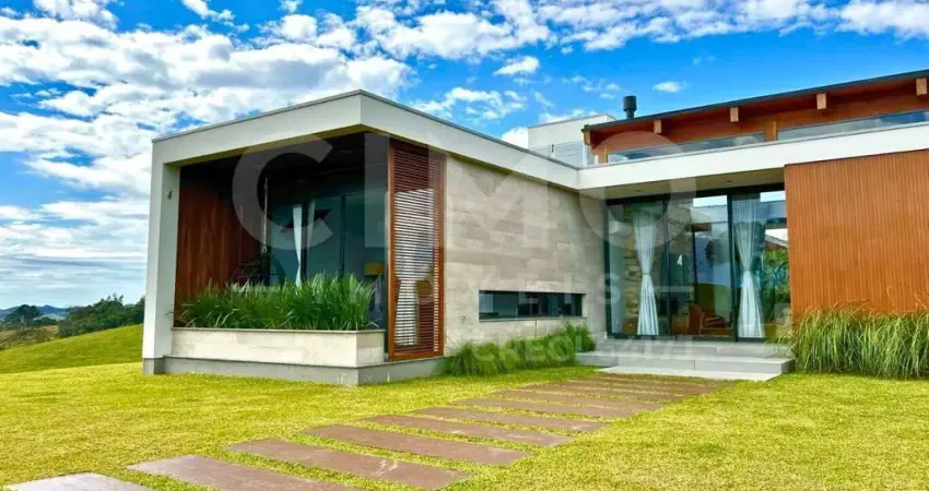 Linda casa de alto padrão no condomínio rural lago negro – rancho queimado