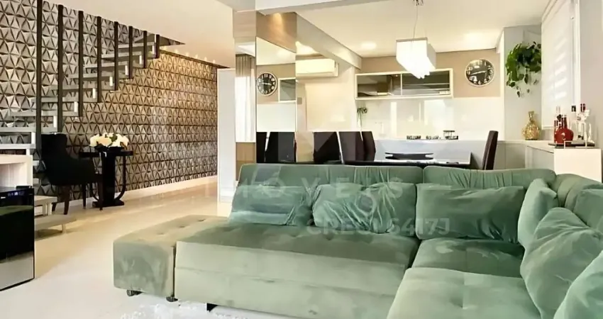 Apartamento à venda no centro de blumenau | duplex mobiliado com 252m²
