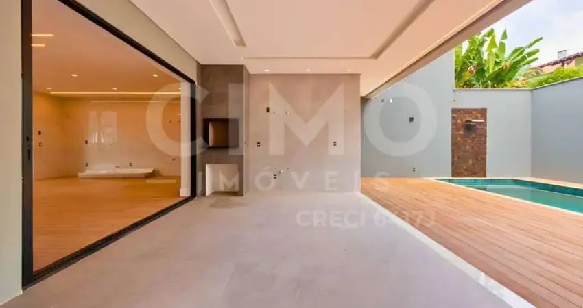 Casa de alto padrão com piscina  e 3 suítes na vila nova – blumenau
