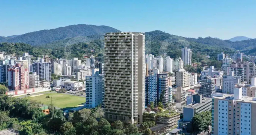 Apartamento no edifício gard no jardim blumenau com 3 suítes e 147 m²