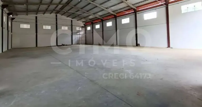 Galpão novo para locação em blumenau 585m² – bairro testo salto