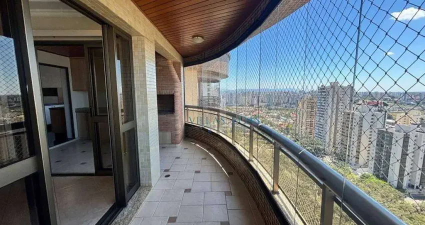 Apartamento para alugar, 203 m² por r$ 11.611,41 - jardim aquarius - são josé dos campos/sp