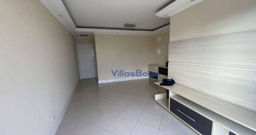 Apartamento com 2 dormitórios para alugar, 89 m² por R$ 4.172,62/mês - Jardim Aquarius - São José dos Campos/SP