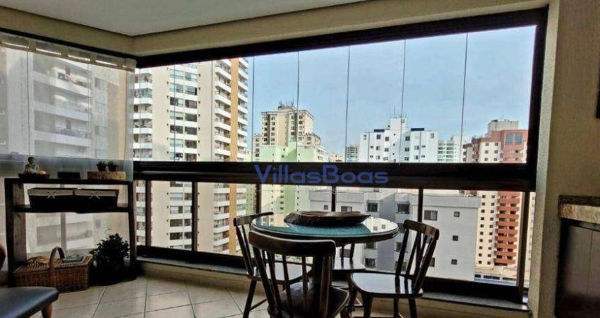 Apartamento 4 dormitórios, churrasqueira na sacada e andar alto !!!