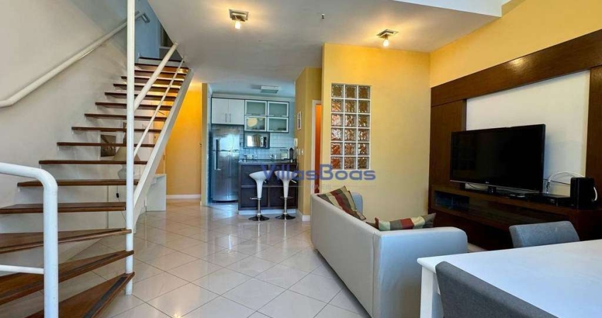 Apartamento com 1 dormitório, 85 m² - venda por R$ 735.000,00 ou aluguel por R$ 5.035,00/mês - Jardim Aquarius - São José dos Campos/SP