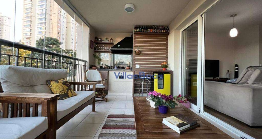 Apartamento com 3 dormitórios em condomínio club, localizado no Jardim Aquarius!