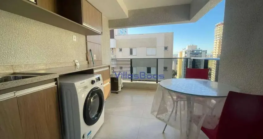 Apartamento para alugar, 37 m² por r$ 3.962,89/mês - jardim aquarius - são josé dos campos/sp