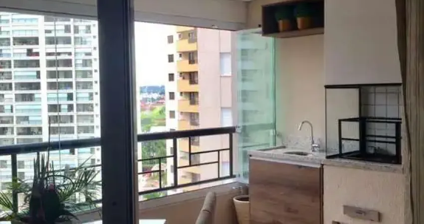 2 dormitórios com churrasqueira na varanda e lazer completo