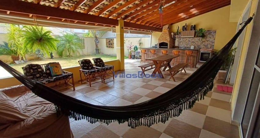 Casa com 3 dormitórios 3 banheiros à venda, Condominio Fechado - Villa Branca - Jacareí/SP