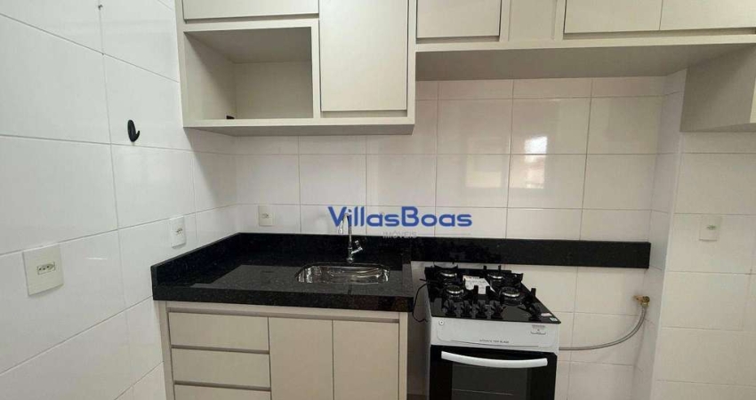 Apartamento com 1 dormitório para alugar, 55 m² por R$ 4.058,00/mês - Jardim Aquarius - São José dos Campos/SP