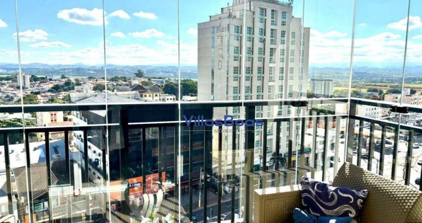 Apartamento com 3 dormitórios (sendo 2 suites)para alugar, 129 m² por R$ 6.728/mês - Jardim Aquarius - São José dos Campos/SP