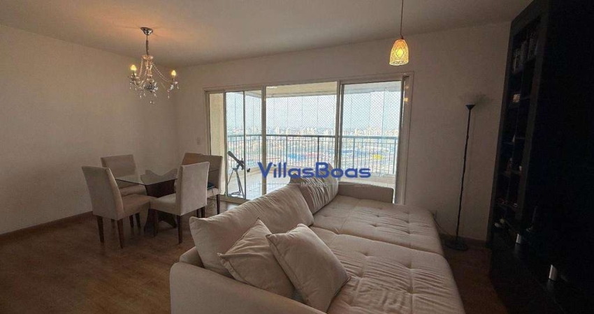 Apartamento com 3 dormitórios para alugar, 116 m² por R$ 8.603,78/mês - Jardim Aquarius - São José dos Campos/SP