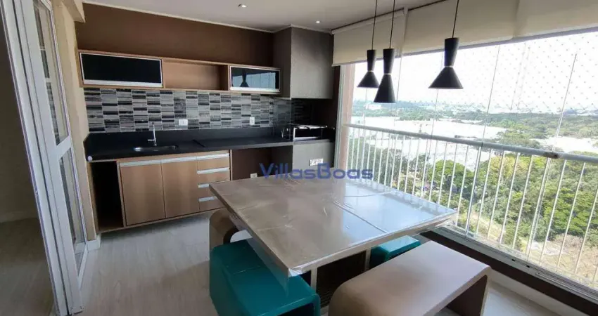 Apartamento com 3 dormitórios, 122 m² - venda por R$ 1.250.000,00 ou aluguel por R$ 5.940,00/mês - Jardim das Indústrias - São José dos Campos/SP