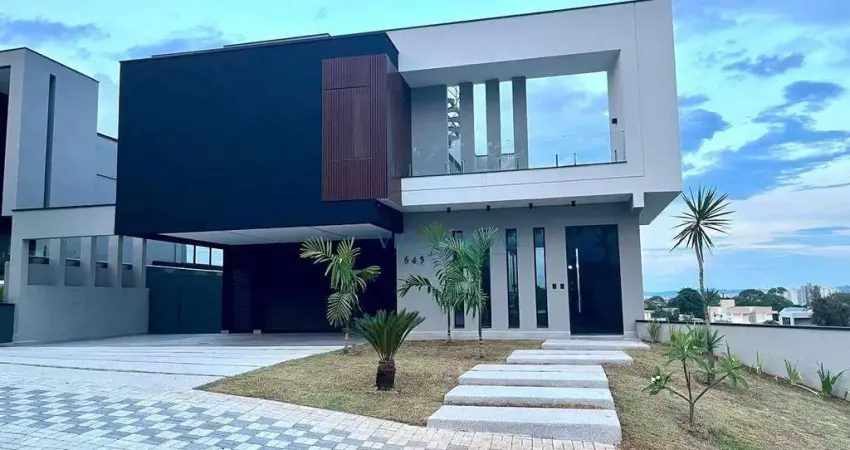 Casa de alto padrão à venda em condomínio exclusivo com 4 suítes com varanda e closet!!!
