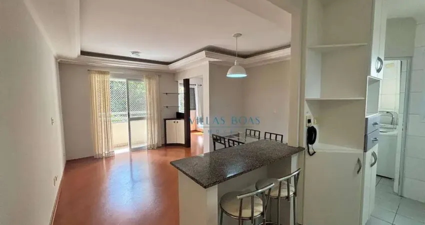Apartamento com 3 dormitórios para alugar, 77 m² por r$ 4.166,02/mês - jardim aquarius - são josé dos campos/sp