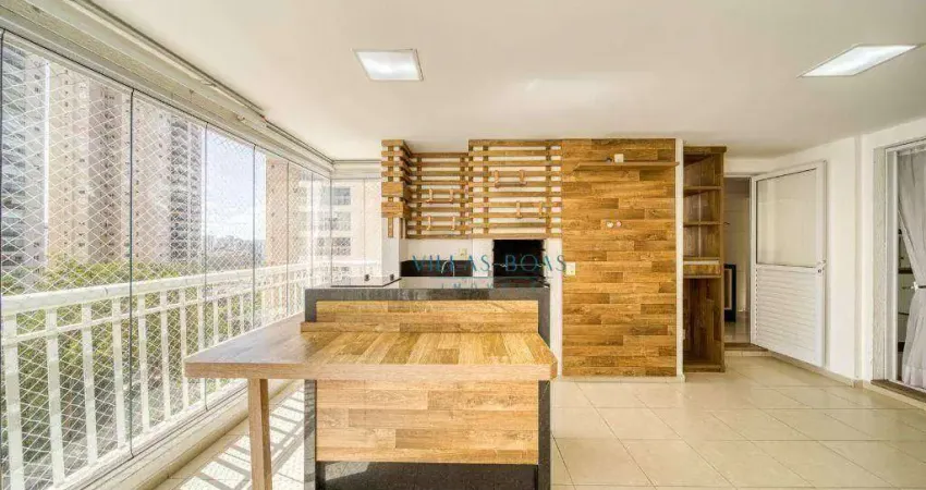 Apartamento com 3 dormitórios à venda, 125 m² por r$ 1.390.000,00 - royal park - são josé dos campos/sp