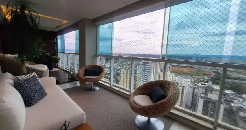 Amplo apartamento com 192m² no jardim aquarius. andar alto, sol da manhã,