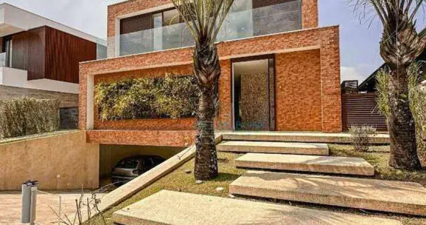 Casa com 6 dormitórios à venda, 525 m² por r$ 6.500.000,00 - alpha sítio - santana de parnaíba/sp
