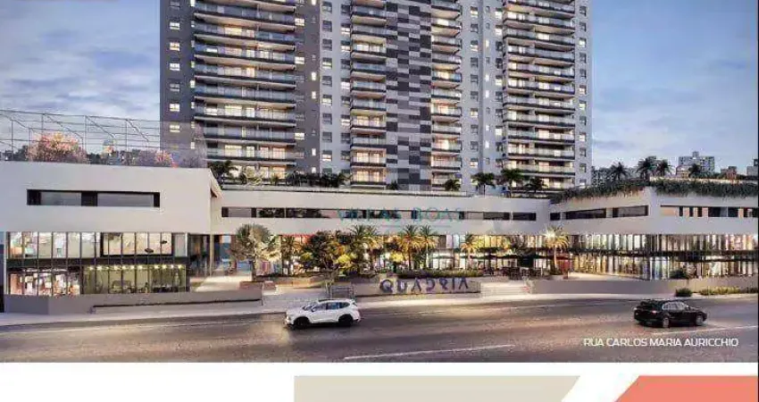 Apto 2 dormitórios - contrapiso - quadria aquarius- andar alto - sol manhã