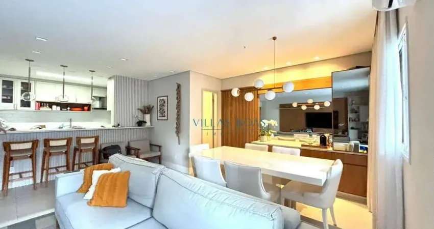 Apartamento com 3 dormitórios, 114 m² - venda por r$ 1.490.000,00 ou aluguel por r$ 8.009,98/mês - jardim aquarius - são josé dos campos/sp