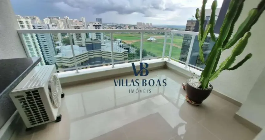 Lindo apartamento no Jardim Aquarius de 2 dormitórios piso porcelanato com armários, sendo 1 suite