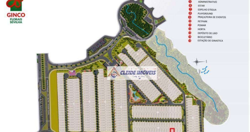 Terreno à venda, 275 m² por R$ 341.875,00 - Chapéu Do Sol - Várzea Grande/MT