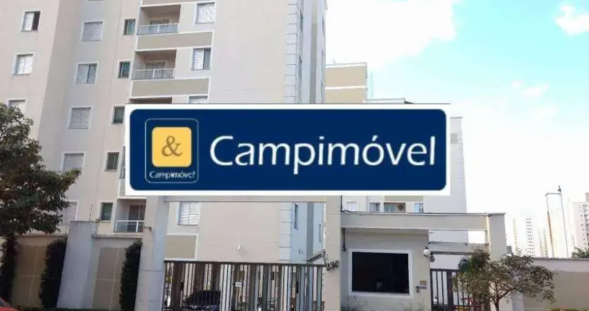 Apartamento para Venda em Campinas, Bonfim, 2 dormitórios, 1 banheiro, 1 vaga