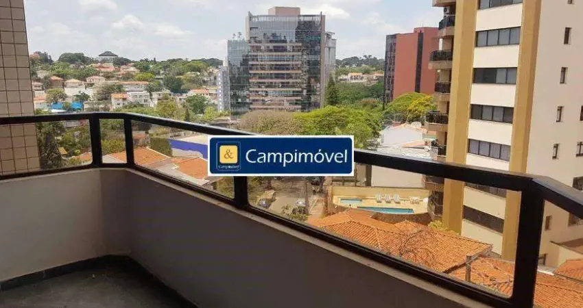 Apartamento para Venda em Campinas, Cambuí, 4 dormitórios, 2 suítes, 5 banheiros, 3 vagas