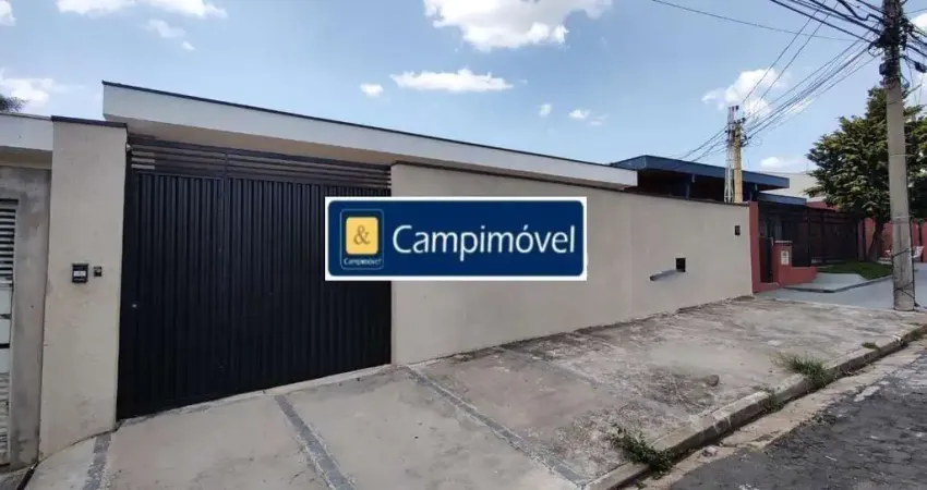 Casa para Venda em Campinas, Jardim Chapadão, 3 dormitórios, 1 suíte, 3 banheiros, 4 vagas