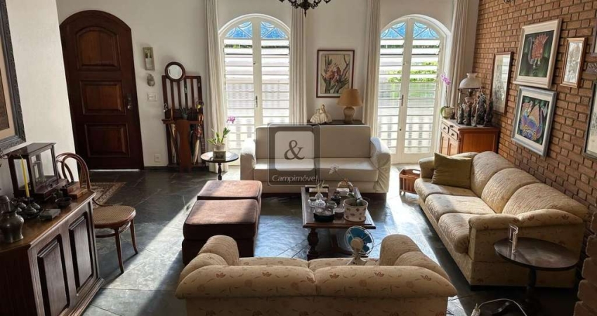 Casa para Venda em Campinas, Jardim das Paineiras, 4 dormitórios, 2 suítes, 4 banheiros, 4 vagas