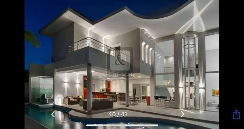 Casa para venda em campinas, loteamento alphaville campinas, 5 dormitórios, 5 suítes, 7 banheiros, 4 vagas