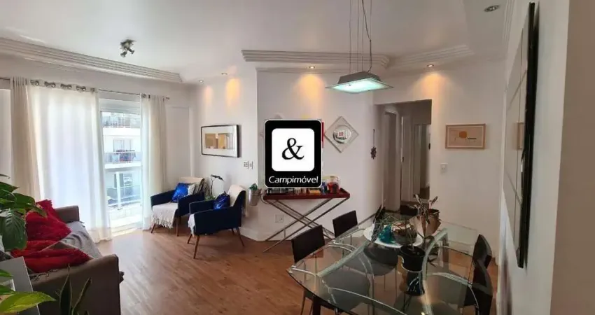 Apartamento para venda em campinas, mansões santo antônio, 3 dormitórios, 1 suíte, 2 banheiros, 2 vagas