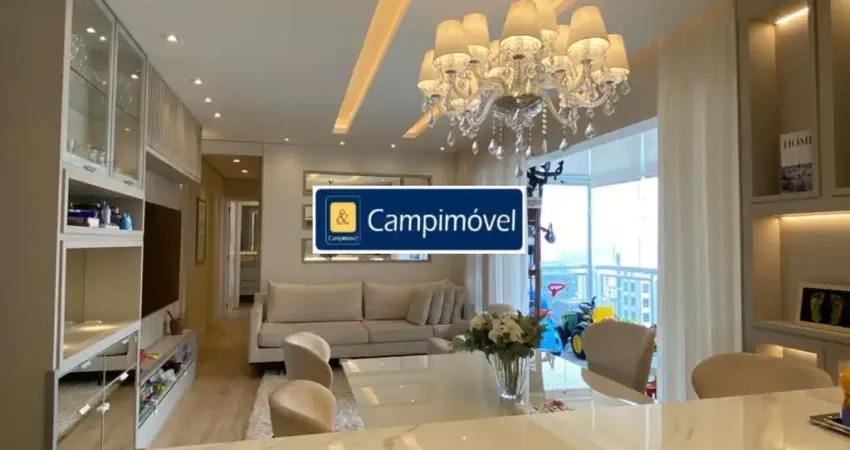 Apartamento para venda em campinas, taquaral, 2 dormitórios, 2 suítes, 3 banheiros, 2 vagas