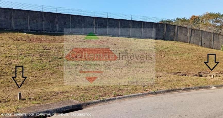 Terreno em condomínio fechado à venda na Rua Dubai, Condominio Cataguá Way, Taubaté