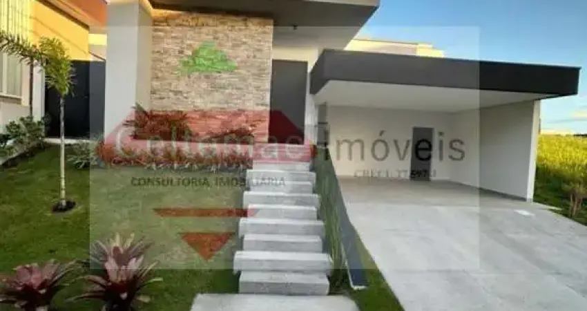 Casa nova, térrea, a venda, com 04 suítes - condomínio cyrela landscape, taubaté sp