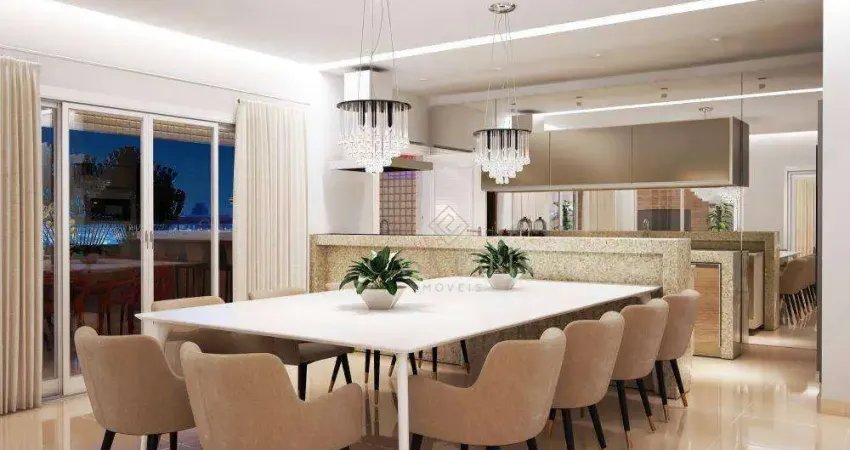 Apartamento com 3 dormitórios à venda, 98 m² por r$ 800.000,00 - aviação - praia grande/sp