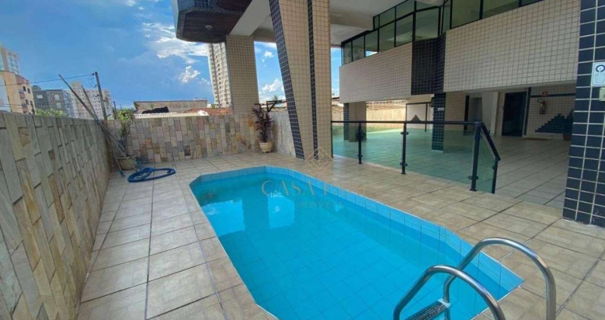 Apartamento com 2 dormitórios à venda, 80 m² por R$ 380.000,00 - Aviação - Praia Grande/SP