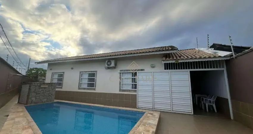 Casa com 3 dormitórios, PISCINA e área gourmet à venda, 154 m² por R$ 1.080.000 - Caiçara - Praia Grande/SP