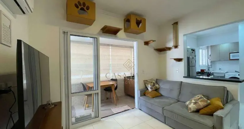 Apartamento com 1 dormitório à venda, 53 m² por r$ 380.000,00 - vila guilhermina - praia grande/sp