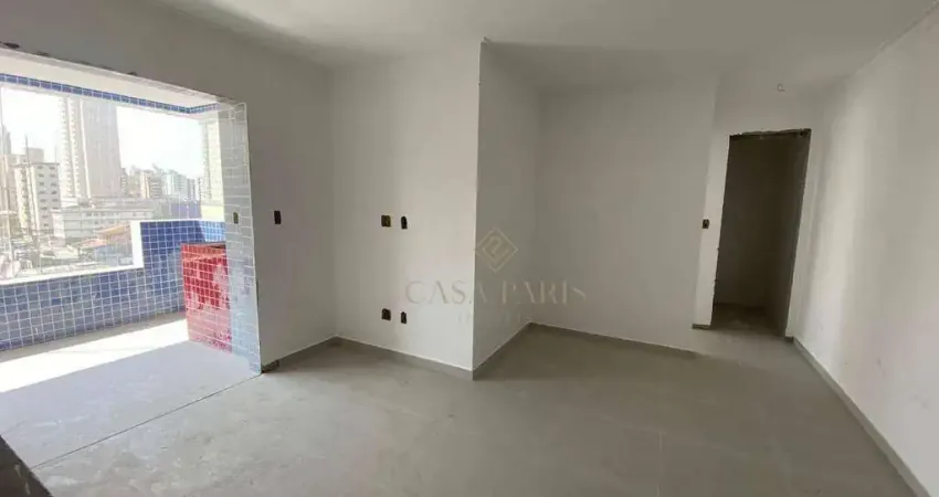 Apartamento com 1 dormitório à venda, 52 m² por R$ 389.760,00 - Vila Guilhermina - Praia Grande/SP