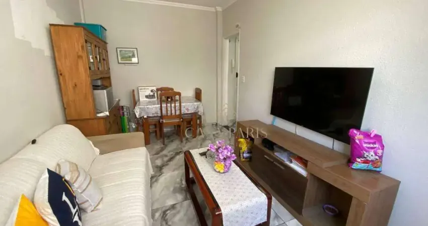 Apartamento com 1 dormitório à venda, 48 m² por r$ 270.000,00 - boqueirão - praia grande/sp