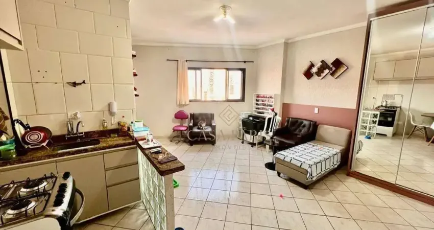 Kitnet com 1 dormitório à venda, 37 m² por r$ 180.000,00 - tupi - praia grande/sp