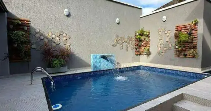 Casa com 2 dormitórios à venda, 54 m² por r$ 330.000,00 - balneário pires - praia grande/sp