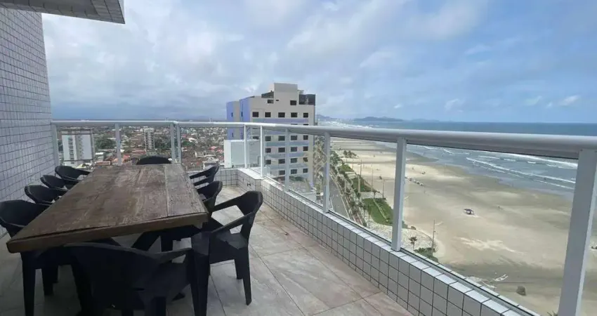 Cobertura VISTA MAR com 3 dormitórios à venda, 143 m² por R$ 1.150.000 - Caiçara - Praia Grande/SP
